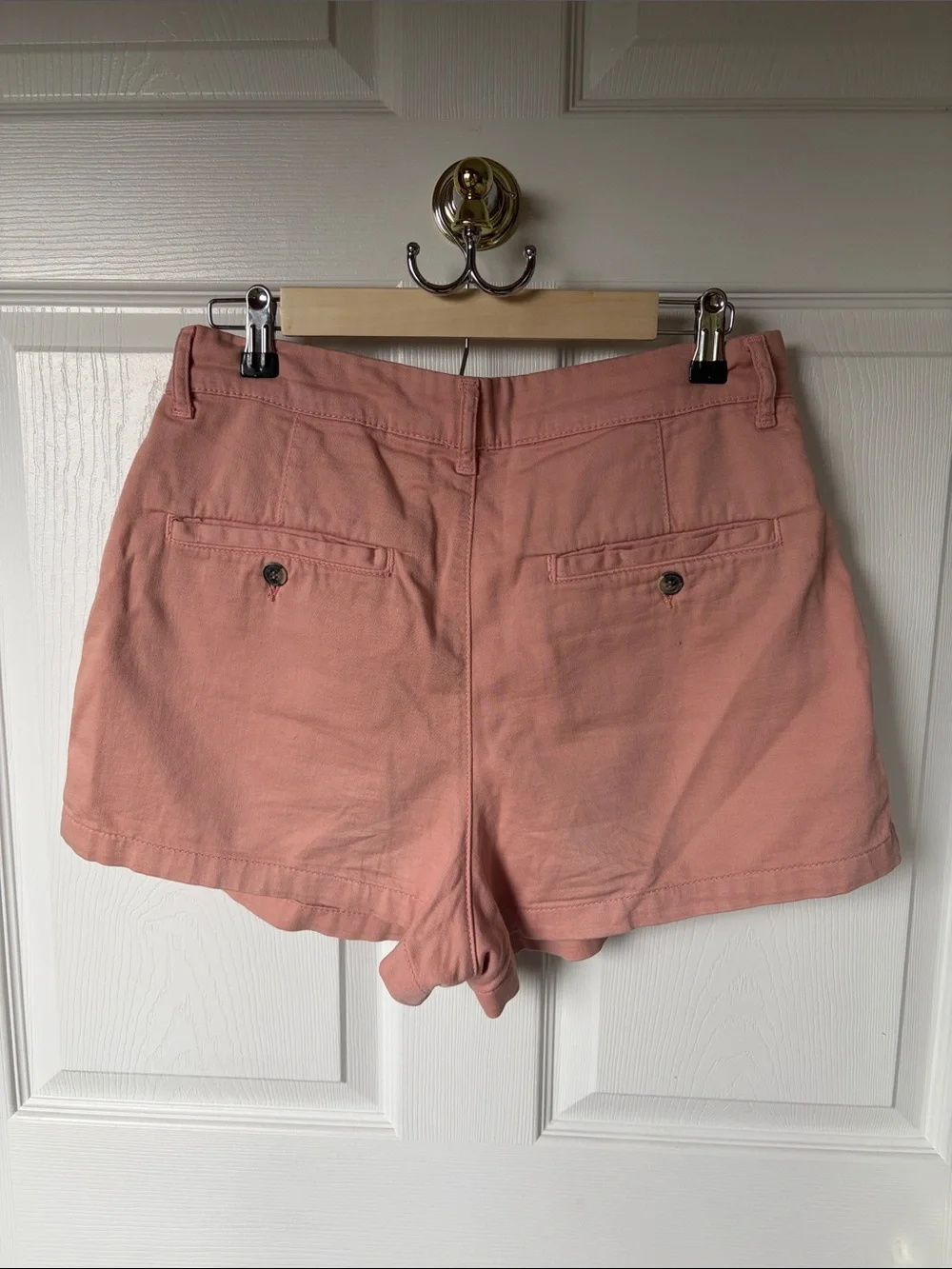 Free People Dusty Pink Pleated Shorts